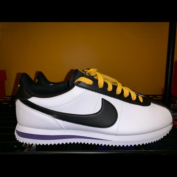 nike cortez lakers